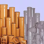 Трубы ПВХ и фитинги для наружной канализации ф110-500 Тернопіль