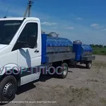 Автоцистерни для води,  молока,  асенізаторні машини та рибовоз.Тернополь