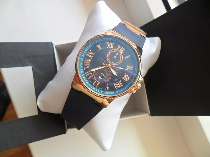 Легендарные мужские наручные часы Ulysse Nardin Marine 3