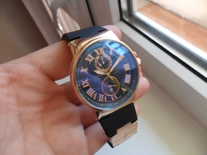 Легендарные мужские наручные часы Ulysse Nardin Marine 5