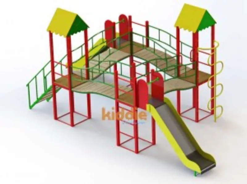 Игровые комплексы и детские площадки;  3