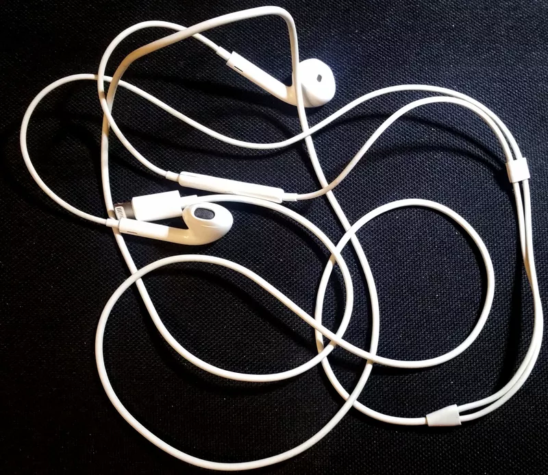 Навушники/Наушники EarPods Original iPhone 7/8/10/11 роз'єм Lightning